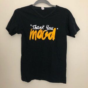 Project Runway “Thank you Mood” Black V Neck Tee